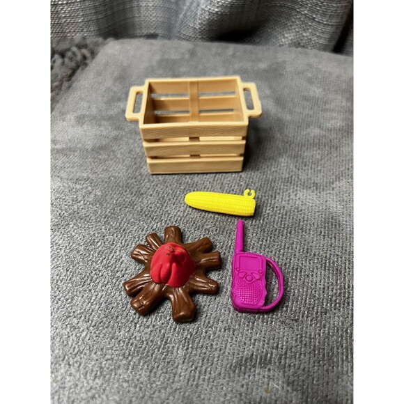 Bass Pro Shops Kelly Doll Fishing Bucket Pole Camping Treehouse Kids Toy Lot - Picture 2 of 16